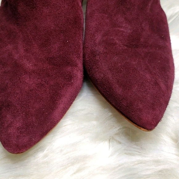 Marc Fisher Albinia Sock Boot burgundy - Picture 7 of 13